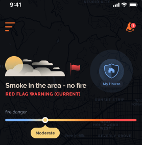 Wildfire alerts